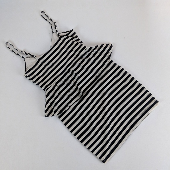 Sparkle & Fade striped peplum bodycon mini dress - Picture 8 of 8